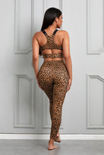 Load image into Gallery viewer, Printed Sports Bra and Leggings Set