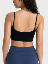 Load image into Gallery viewer, Spaghetti Strap Sport Bra