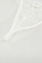 Load image into Gallery viewer, Lace Lingerie Three-Piece Set