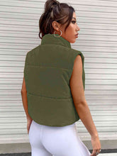 Load image into Gallery viewer, Zip-Up Puffer Vest