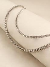 Load image into Gallery viewer, Double-Layered Metal Chain Belt