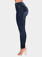 Load image into Gallery viewer, Full Size Button Fly Long Jeans