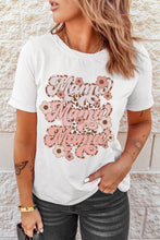 Load image into Gallery viewer, Graphic Round Neck Short-Sleeve Tee