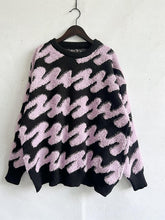 Load image into Gallery viewer, Ribbed Striped Dropped Shoulder Sweater