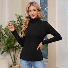 Load image into Gallery viewer, Turtleneck Long Sleeve T-Shirt