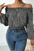 Load image into Gallery viewer, JINELLY Leopard Print Top