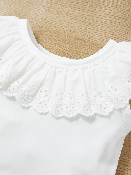 Baby Girl Round Neck Tank and Bloomers Set