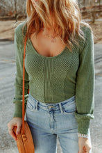 Load image into Gallery viewer, Scoop Neck Long Sleeve Top