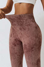 Load image into Gallery viewer, High Waist Tie-Dye Long Sports Pants