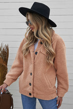 Load image into Gallery viewer, KRISTA Collared Sherpa Jacket