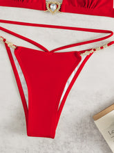 Load image into Gallery viewer, Chain Tied Two-Piece Bikini Set