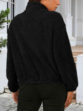 Load image into Gallery viewer, Zip Up Turtleneck Long Sleeve Jacket