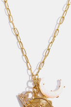 Load image into Gallery viewer, Constellation and Moon Pendant Copper Necklace