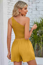 Load image into Gallery viewer, BRIANNY One-Shoulder Top and Shorts Set