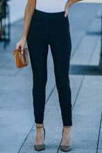 Load image into Gallery viewer, Zipper Ankle High Waist Skinny Pants