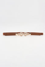 Load image into Gallery viewer, Zinc Alloy Buckle PU Leather Belt