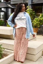 Load image into Gallery viewer, Simply Love Full Size MAYBE SHE'S A WILDFLOWER Short Sleeve T-Shirt