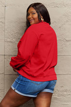 Load image into Gallery viewer, Simply Love Full Size GINGERBREAD Long Sleeve Sweatshirt