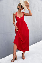 Load image into Gallery viewer, Double Strap Tie Back Dress