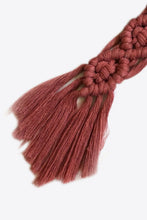 Load image into Gallery viewer, Assorted 4-Pack Macrame Fringe Keychain