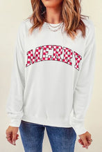 Load image into Gallery viewer, MERRY Round Neck Dropped Shoulder Sweatshirt