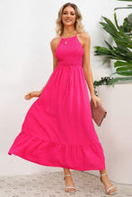 Load image into Gallery viewer, Smocked Crisscross Spaghetti Strap Dress