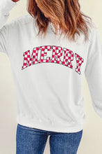 Load image into Gallery viewer, MERRY Round Neck Dropped Shoulder Sweatshirt