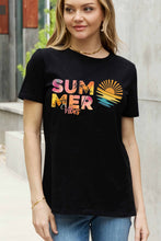 Load image into Gallery viewer, Simply Love Full Size SUMMER VIBES Graphic Cotton Tee