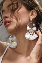 Load image into Gallery viewer, Tassel Detail Dangle Earrings
