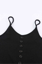 Load image into Gallery viewer, Decorative Button Slit Midi Dress
