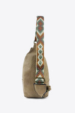 Load image into Gallery viewer, Adjustable Strap PU Leather Sling Bag