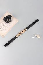 Load image into Gallery viewer, Zinc Alloy Buckle PU Leather Belt