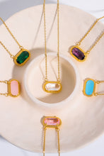 Load image into Gallery viewer, Copper 14K Gold Pleated Pendant Necklace