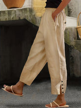 Load image into Gallery viewer, JULIA MARIE CURVY Slit Pants