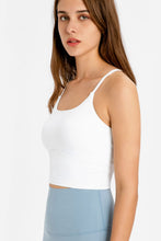 Load image into Gallery viewer, Crisscross Back Scoop Neck Sports Cami