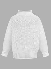 Load image into Gallery viewer, Turtleneck Long Sleeve Sweater
