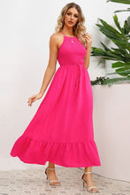 Load image into Gallery viewer, Smocked Crisscross Spaghetti Strap Dress
