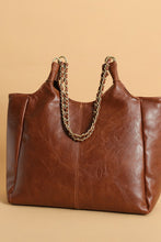 Load image into Gallery viewer, PU Leather Tote Bag