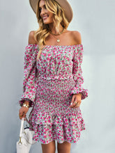 Load image into Gallery viewer, DAYANA Floral Ruffled Dress