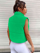 Load image into Gallery viewer, Zip-Up Puffer Vest