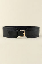 Load image into Gallery viewer, Elastic Wide PU Belt