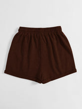 Load image into Gallery viewer, Drawstring Pocketed Elastic Waist Shorts