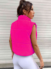 Load image into Gallery viewer, Zip-Up Puffer Vest