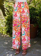 Load image into Gallery viewer, Floral Wide Leg Pants