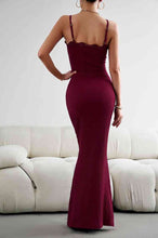 Load image into Gallery viewer, Spaghetti Strap Maxi Fishtail Dress