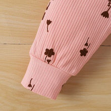 Load image into Gallery viewer, Bow Headband, Ruffled Printed Bodysuit and Pants Set