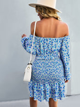Load image into Gallery viewer, DAYANA Floral Ruffled Dress