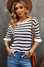 Load image into Gallery viewer, POLLY Striped Knit Top