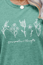 Load image into Gallery viewer, Graphic Round Neck Short Sleeve Tee