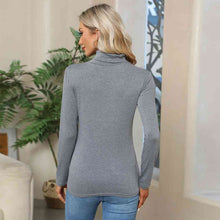 Load image into Gallery viewer, Turtleneck Long Sleeve T-Shirt